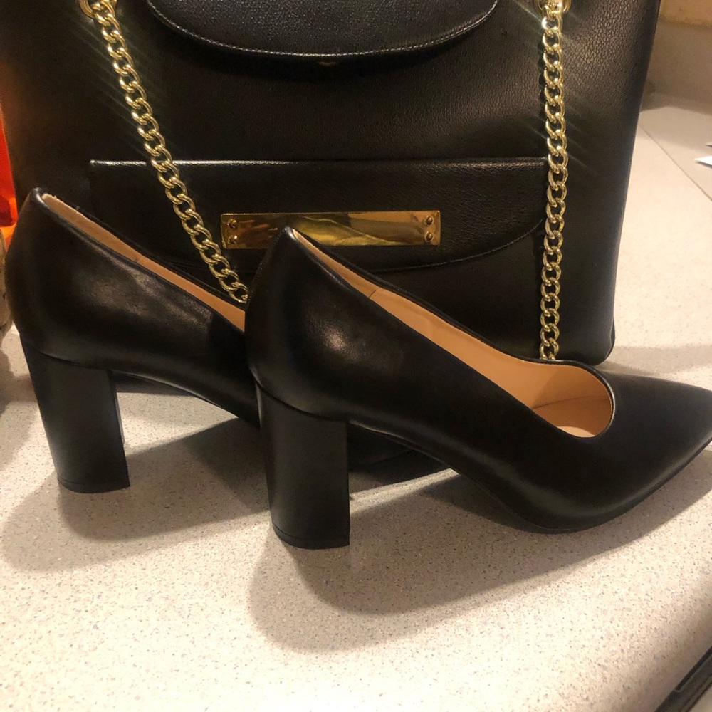 J Adan’s Elegant Black Women's Heels